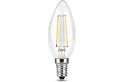 Лампа GAUSS LED Filament Свеча E14 9W 680Lm 2700K 103801109 - фото 100112