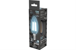 Лампа GAUSS LED Filament Свеча 13W E14 1150Im 4100K 103801213 - фото 100145