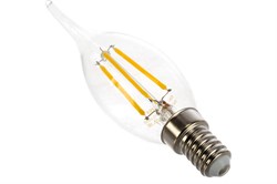 Лампа GAUSS LED Filament Свеча на ветру 5W E14 450Lm 4100K диммируемая 104801205-D - фото 100188