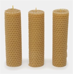 Набор PROVENCE подарочный: 3 свечи со стеклянным подносом и камешками для декора 560153/03 - фото 100191