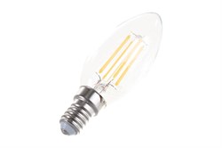 Лампа GAUSS LED Filament Свеча 5W E14 4100K диммируемая 103801205-D - фото 100205