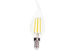 Лампа Gauss LED Filament Свеча на ветру E14 11W 810lm 2700K - фото 100259