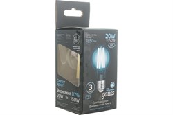 Лампа Gauss LED Filament A60 20W 1850Lm 4100К Е27 102902220 - фото 100944