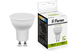 Лампа светодиодная FERON 13W MR16 GU10 4000K LB-960 38192 - фото 100950