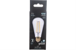 Лампа GAUSS LED Filament ST64 10W 970Lm E27 4100К 157802210 - фото 101100