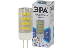 Лампа светодиодная ЭРА LED smd JC-5w-220V-corn, ceramics-840-G4 4601 - фото 101176