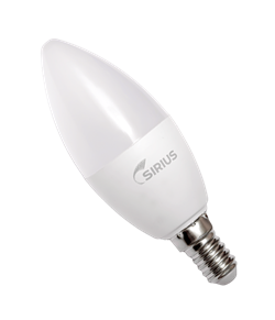 Лампа светодиодная SIRIUS LED Deco C37 9W E14 4000K 175-265V - фото 101251