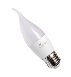 Лампа светодиодная SIRIUS LED Deco CW37 9W E27 4000K 175-265V - фото 101253
