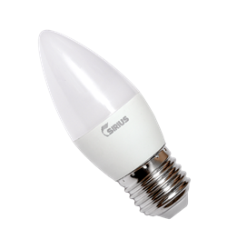 Лампа светодиодная SIRIUS LED Deco CW37 9W E14 4000K 175-265V - фото 101313
