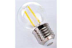 Лампа GAUSS LED Filament Шар 5W E27 450Lm 4100K диммируемая 105802205-D - фото 101360