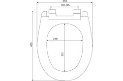 Сиденье IDDIS Soft Close 004 ID для унитаза из полипропилена 004РРS3i31 - фото 102141