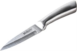 Нож для овощей MALLONY Maestro MAL-05M цельнометаллический 8см 920235 - фото 103740