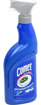 Спрей COMET чистящий для ванной комнаты 450мл - фото 103943