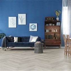 Ламинат Kronotex Herringbone Дуб Сильвер 8мм 32кл с фаской 3773 (1,238м.кв) - фото 104953