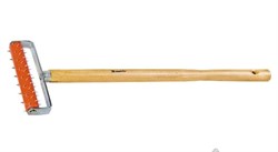 Валик MTX для гипсокартона, 150 мм, игольчатый, деревянная ручка 500мм 87901 - фото 105172