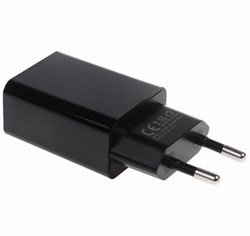 Устройство REXANT сетевое зарядное USB (СЗУ) (5V, 2100mA) черное 18-2221 - фото 105428