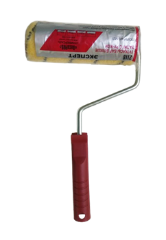 Валик ЭКСПЕРТ малярный с ручкой DecoPro EXPRO термоплавленный 180мм. 2118 - фото 105461