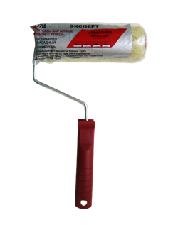 Валик ЭКСПЕРТ малярный с ручкой TexPro EXPRO 180мм 2218 - фото 105468
