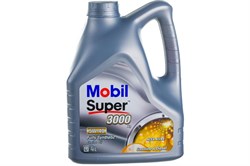 Масло моторное полусинтетическое MOBIL Super 3000 5W-40 X1 4л 152566 - фото 106405