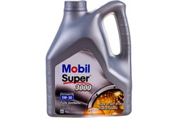 Масло моторное полусинтетическое MOBIL Super 3000 5W-30 X1 F-FE 4л 152564 - фото 106411