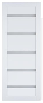 Полотно ЛЕСКОМ дверное Экшпон Техно-5 белый софт 60 - фото 107718