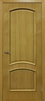 Полотно ОМИС дверное Капри ПГ 600*2000*40 дуб натуральный тонированный - фото 108300