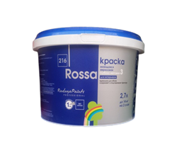 Краска РАДУГА ROSSA акриловая для отделки интерьеров (2,7л) - фото 108476