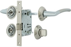 Комплект ФЗ для установки двери SET 01-C 170 2H SN BK - фото 108878