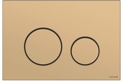 Кнопка от инсталляции TWINS для LINK пластик золото матовый 63524 - фото 108924