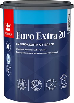 Краска EURO 20 A 0,9л