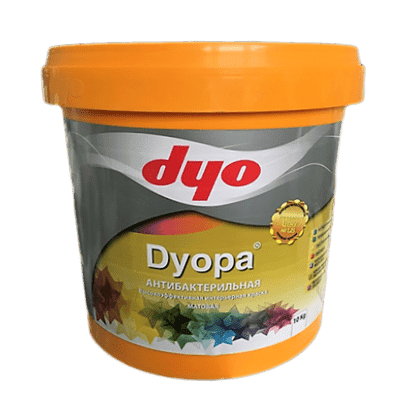 Краска водоэмульсионная DYOPA матовая белая, 20кг - фото 10963