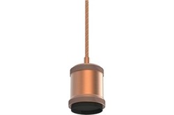 Светильник GAUSS LED Decor подвесной медный E27 1м PL023 - фото 117262