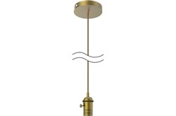 Светильник GAUSS LED Decor подвесной бронзовый E27 1м PL042 - фото 117274