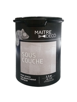 Грунт-краска MAITRE DECO SOUS-COUCHE 1л MD SC-015 - фото 117824