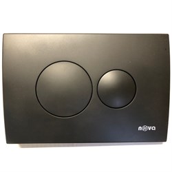 Кнопка от инсталляции Nova 7321001 черный матовый - фото 118403