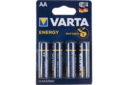 Батарейка VARTA High Energy Mignon 1.5V-LR6/AA (4шт) арт.0003-4906-121-414 - фото 119462