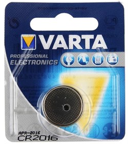 Батарейка VARTA 3V-CR2016 - фото 119467
