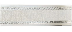Планка декоративная Бленда Норд цвет Перламутровое серебро 70 мм (50м) - фото 120356