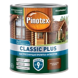 Пропитка-антисептик PINOTEX Classic Plus 3 в 1 CLR, Красное дерево 2,5л 5727619 - фото 121928