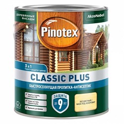 Пропитка-антисептик PINOTEX Classic Plus 3 в 1 CLR, Палисандр 0,9л 5727787 - фото 121959