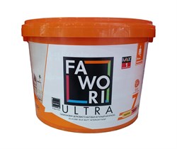 Краска FAWORI ULTRA 7 силиконовая шелковисто-матовая MIX-1 9л 5591-2445-UF-00000 - фото 123003