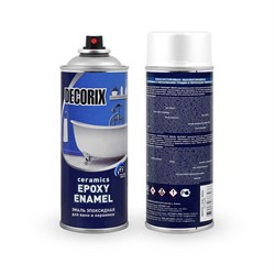 Эмаль аэрозольная DECORIX для ванн и керамики 520мл белый RAL9003 - фото 123970