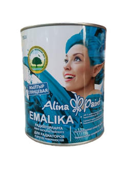 Краска ALINA PAINT эмаль EMALIKA 1кг (морозостойкая) - фото 124484