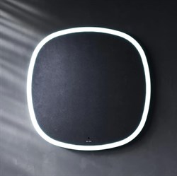 Зеркало AM.PM универсальное с контурной LED-подсветкой, ИК- сенсором, квадрат, 65 см M8FMOX0651WGS - фото 125707