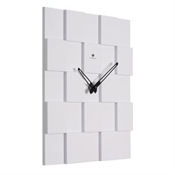 Часы настенные РУБИН Мозаика 1 из МДФ, белый, 29*29см 2929-001 - фото 126344
