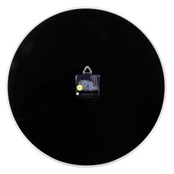 Часы настенные РУБИН Стиль прозрачные d-39см, открытая стрелка, черный 4041-004 - фото 126415