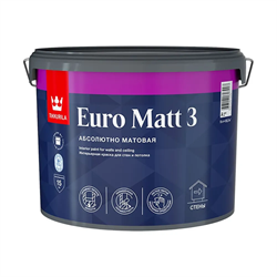 Краска EURO 3 A 9л - фото 126624