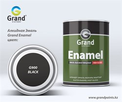 Эмаль Grand Victory Enamel ПФ-115П G900 Black 0,8кг - фото 126912