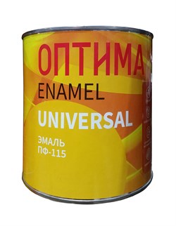 Эмаль ОПТИМА ПФ-115 коричневая 2,7кг - фото 126956