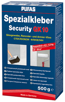 Клей PUFAS специальный усиленный- Security GK10 500 гр - фото 12702